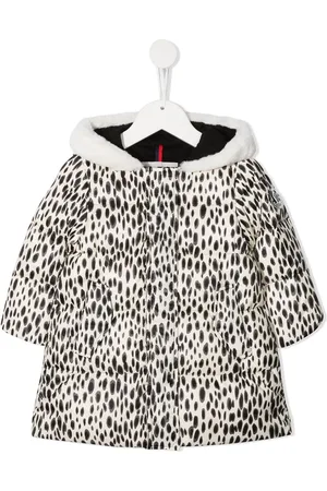 Moncler Gefütterte Jacke mit Dalmatiner-Print