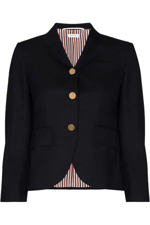 Thom Browne Einreihige Wolljacke