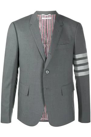 Thom Browne Sakko mit Logo-Streifen