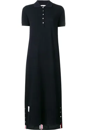 Thom Browne Polokleid mit Streifen