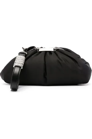 Philipp Plein Clutch mit Logo-Schild