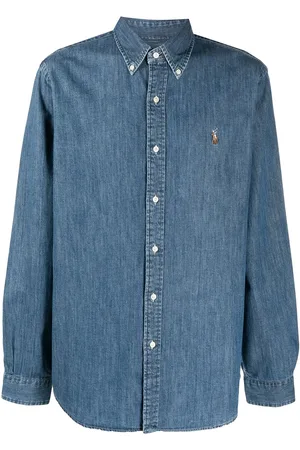 Ralph Lauren Jeanshemd mit Polo Pony