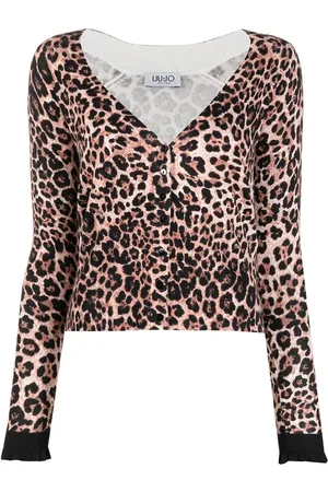 Liu Jo Cardigan mit Leoparden-Muster