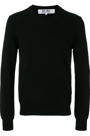 Comme des Garçons Pullover mit Herz-Patch