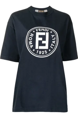 Fendi T-Shirt mit Vintage-Logo