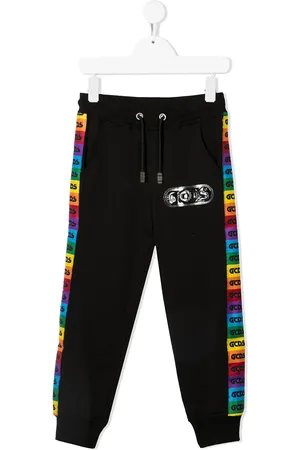 GCDS Jogginghose mit Logo-Streifen