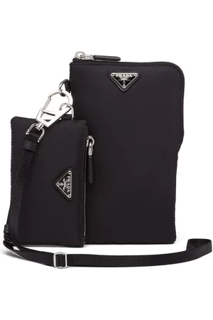 Prada Re-Nylon Etuis mit Trageriemen