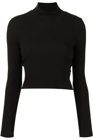 ROSETTA GETTY Pullover mit Stehkragen