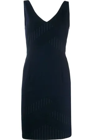Dior 2000 Kleid mit Nadelstreifen