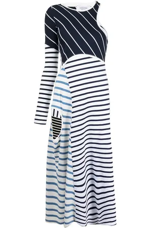 Marine Serre Asymmetrisches Kleid