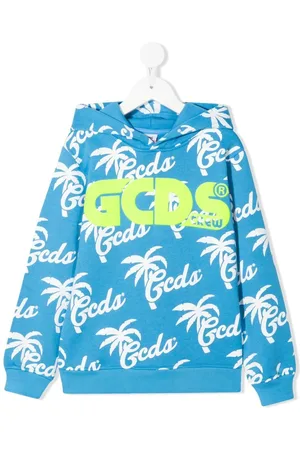GCDS Hoodie mit Logo-Print