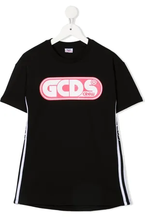GCDS T-Shirtkleid mit Logo-Print
