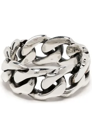 EMANUELE BICOCCHI Klobiger Ring in Kettenoptik