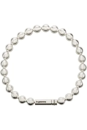 Le Gramme Le 47g Perlenarmband mit gebürstetem Effekt