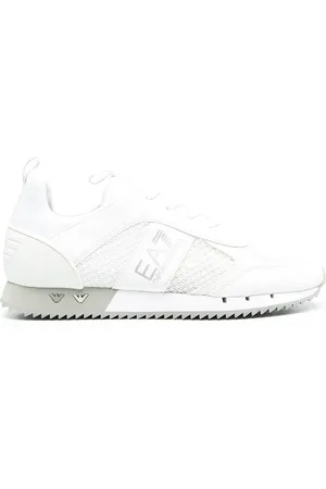 EA7 Sneakers mit Logo-Streifen