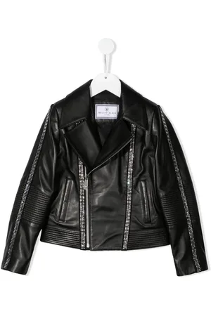 Philipp Plein Bikerjacke mit Logo