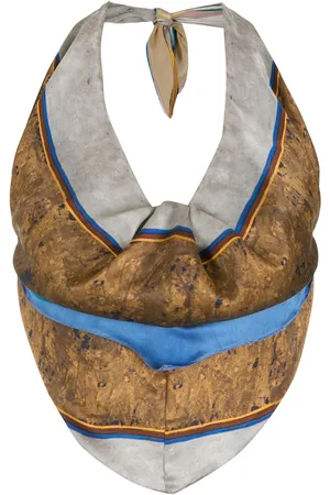 AMIR SLAMA Neckholder-Top