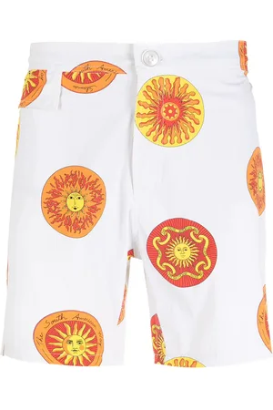 AMIR SLAMA Shorts mit Sol-Print