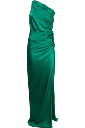 Michelle Mason Asymmetrische Robe mit Raffung