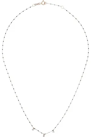 GIGI CLOZEAU 18kt Goldhalskette mit Diamanten