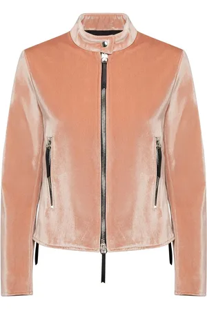 Giuseppe Zanotti Samtjacke mit Reißverschluss