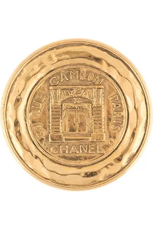 CHANEL Rue Cambon Medaillon-Brosche