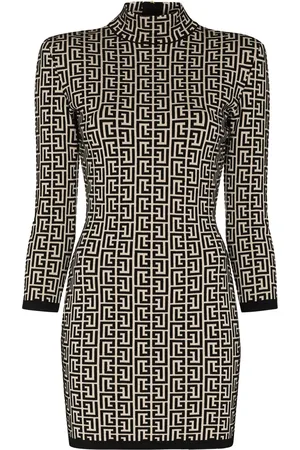 Balmain Gestricktes Minikleid