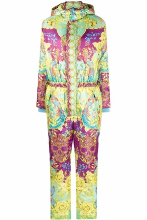 Philipp Plein Ski-Overall mit New Baroque-Print