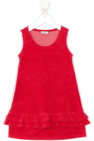 AMIR SLAMA Kleid mit Rüschen