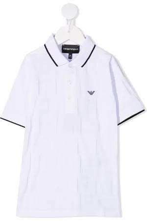 Emporio Armani Poloshirt mit Logo-Patch