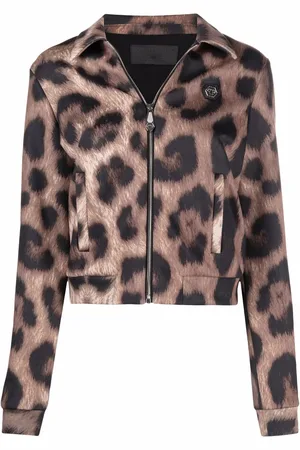 Philipp Plein Jacke mit Leoparden-Print