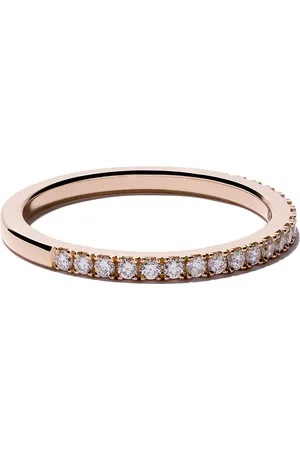De Beers 18kt DB Classic Rotgoldring mit Diamant