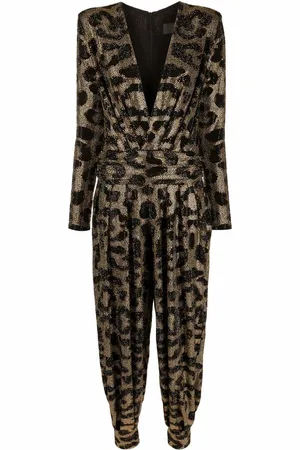 Philipp Plein Jumpsuit mit Schmucksteinen