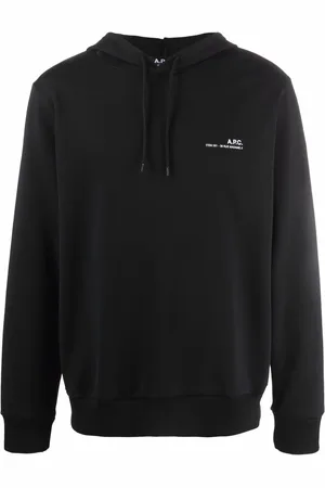 A.P.C. Hoodie mit Logo-Print