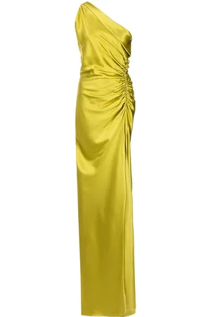 Michelle Mason Asymmetrische Seidenrobe