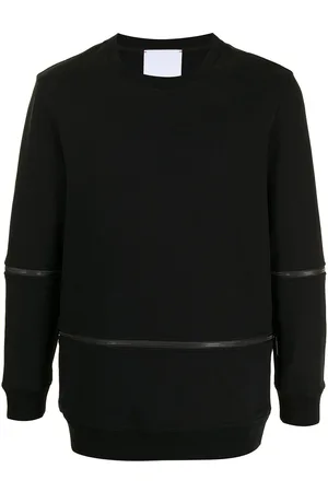 Ports V Sweatshirt mit Reißverschlussdetails