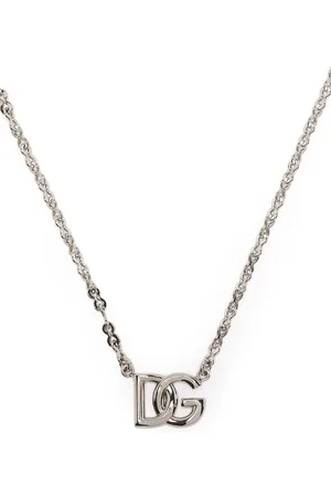 Dolce & Gabbana Halskette mit Logo-Schild