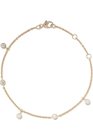De Beers 18kt Clea Gelbgoldarmband mit fünf Diamanten