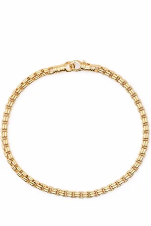 TOM WOOD Vergoldetes Venezianer-Kettenarmband