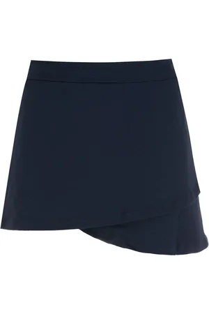 AMIR SLAMA Minirock im Layering-Look