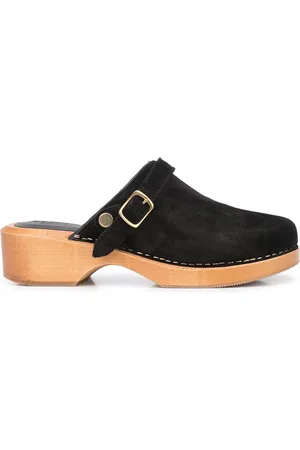 RE/DONE Mules aus Wildleder