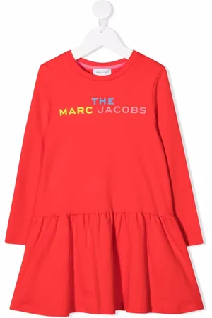 Marc Jacobs Ausgestelltes Kleid mit Logo-Print