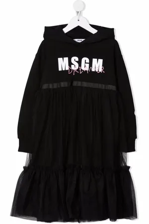 Msgm Kapuzenkleid mit Tüll