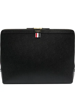 Thom Browne Rucksack aus gekörntem Leder