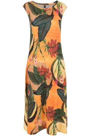 Lygia & Nanny Midikleid mit Blumen-Print
