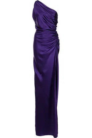 Michelle Mason Asymmetrische Seidenrobe