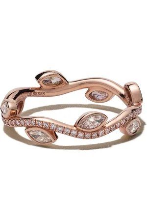 De Beers 18kt Adonis Rose Rotgoldring mit Diamant