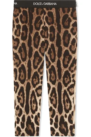 Dolce & Gabbana Leggings mit Leoparden-Print