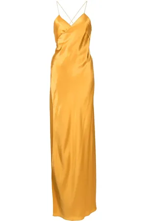 Michelle Mason Gewickeltes Abendkleid aus Seide