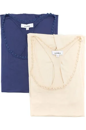 AMIR SLAMA Set aus zwei Racerback-Tanktops